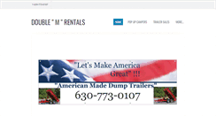 Desktop Screenshot of doublemrentals.com